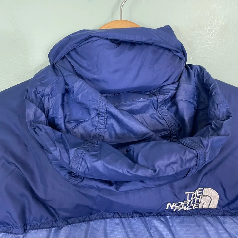 The North Face Nuptse 700 Goose Down 1996 Retro Women’s Small Blue Jacket Puffer - Picture 11 of 12